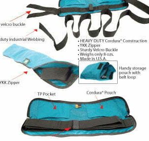 Hovermaster outdoor squatting aid, product specs photo.